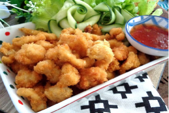 fillet chịken rolled crispy fried flour