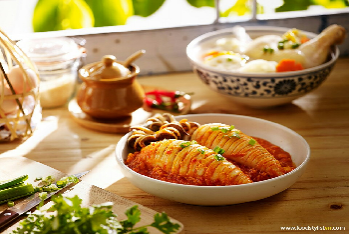 Mực dồn thịt rim Sốt ớt me DASAVI