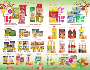 Satrafoods thực hiện chương trình khuyến mãi "Giá sốc cuối năm Đinh Dậu"