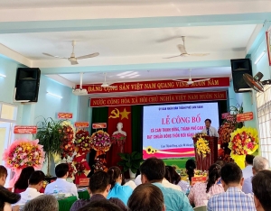 CÔNG TY TNHH NƯỚC SỐT ĐẶC SẢN VIỆT DASAVI THAM DỰ LỄ CÔNG BỐ XÃ CAM THỊNH ĐÔNG ĐẠT CHUẨN NÔNG THÔN MỚI NÂNG CAO NĂM 2023