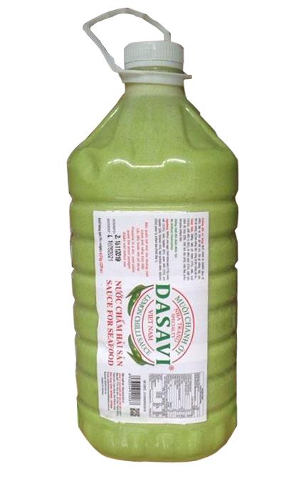 Muối chanh ớt DASAVI (Ớt xanh) 6,5 kg