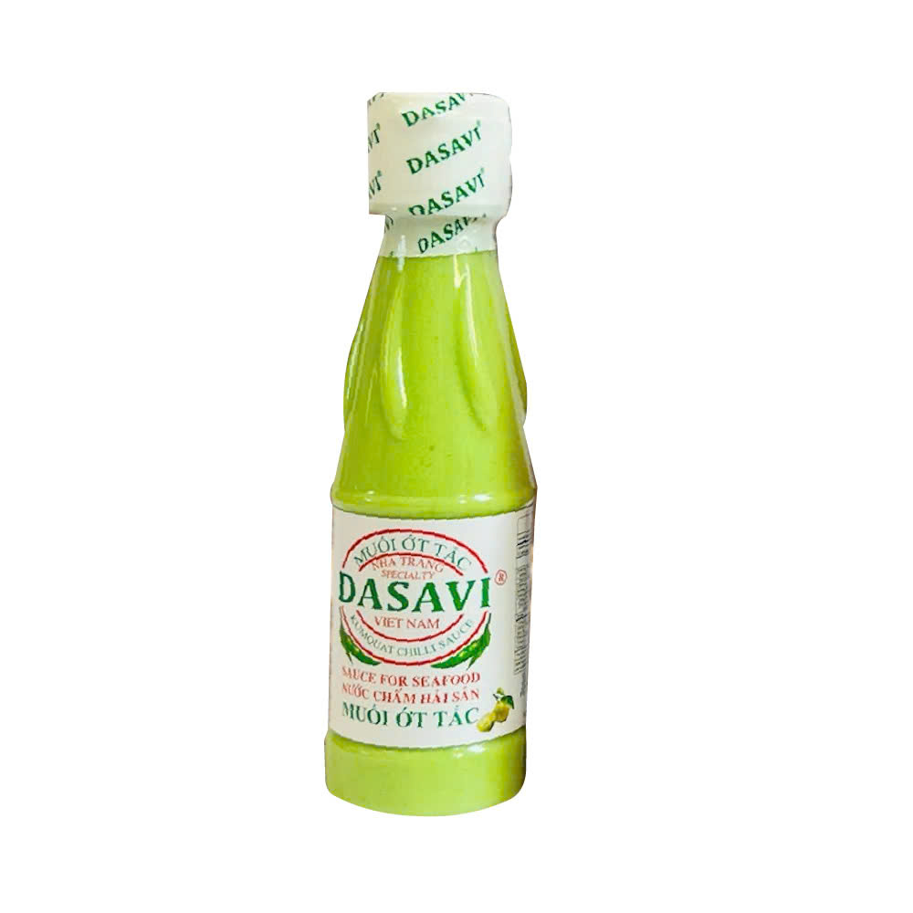 Muối ớt tắc DASAVI (Ớt xanh) 260 g
